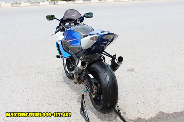 แม็กสิงห์บุรี//SUZUKI GSXR-1000 K7 ปี2007 สภาพนางฟ้า สวยใส สีเดิม แต่งเพียบ ทะเบียนแท้ 469000