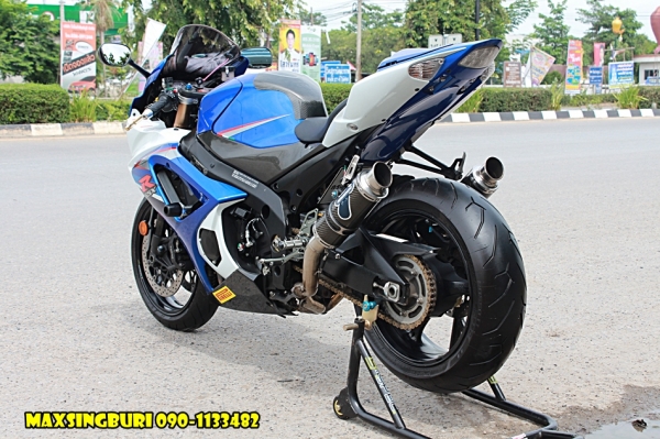 แม็กสิงห์บุรี//SUZUKI GSXR-1000 K7 ปี2007 สภาพนางฟ้า สวยใส สีเดิม แต่งเพียบ ทะเบียนแท้ 469000