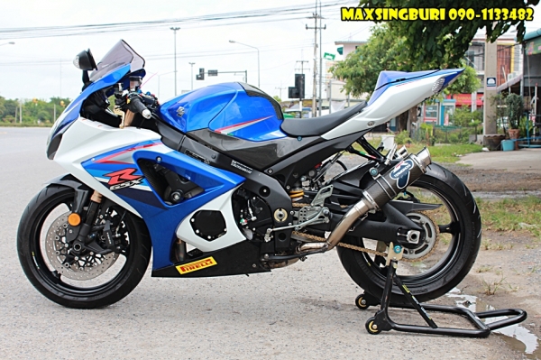 แม็กสิงห์บุรี//SUZUKI GSXR-1000 K7 ปี2007 สภาพนางฟ้า สวยใส สีเดิม แต่งเพียบ ทะเบียนแท้ 469000