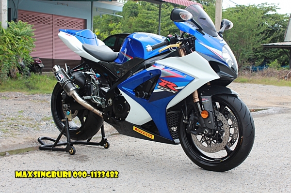แม็กสิงห์บุรี//SUZUKI GSXR-1000 K7 ปี2007 สภาพนางฟ้า สวยใส สีเดิม แต่งเพียบ ทะเบียนแท้ 469000