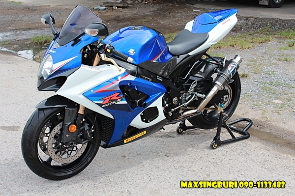 แม็กสิงห์บุรี//SUZUKI GSXR-1000 K7 ปี2007 สภาพนางฟ้า สวยใส สีเดิม แต่งเพียบ ทะเบียนแท้ 469000