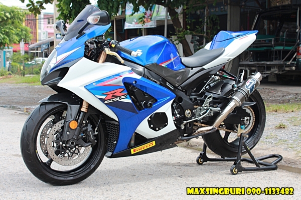แม็กสิงห์บุรี//SUZUKI GSXR-1000 K7 ปี2007 สภาพนางฟ้า สวยใส สีเดิม แต่งเพียบ ทะเบียนแท้ 469000
