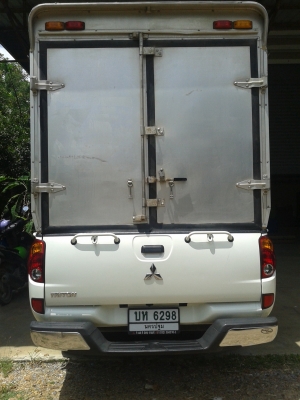 ขายกระบะ TRITON ตอนเดียวเบนซินติดแก๊สพร้อมตู้ทึบ