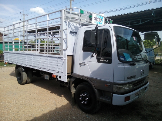 6 ล้อกลาง  HINO  *สมอเงิน*  FC4J 140 แรงม้า *ยาว 5.50 ม.* รถสวยจริง_สภาพพร้อมใช้งาน *รถห้างแท้* มีเล่มพร้อมโอน