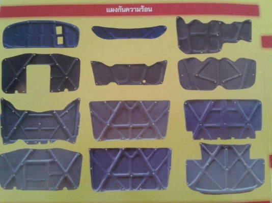 แผ่นกันความร้อนรถยนต์