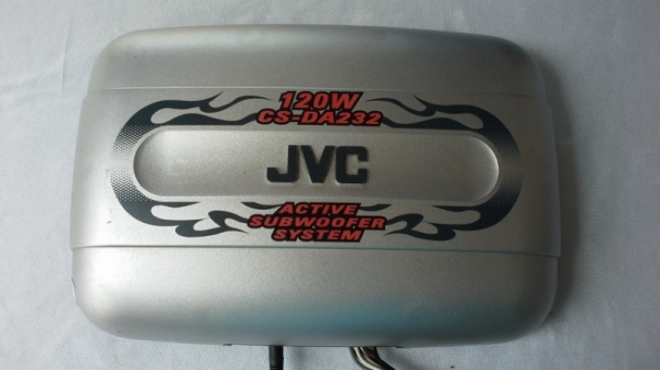 Sub Box JVC มีแอมป์ในตัว ขนาด 120W พร้อมรีโมทควบคุม