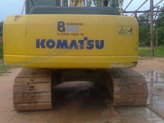 รถแบคโฮ KOMATSU PC200 รุ่น7 รถแบคโฮ KOMATSU PC200 รุ่น7