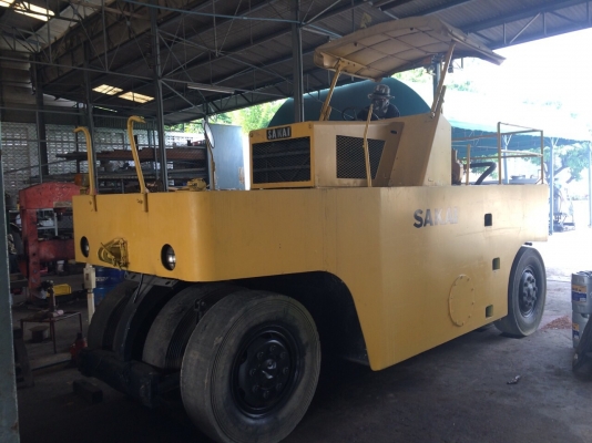 ขายด่วนรถบดล้อยาง9ล้อSAKAI TS7409 พร้อมใช้งาน เอกสารใบแจ้งจำหน่าย