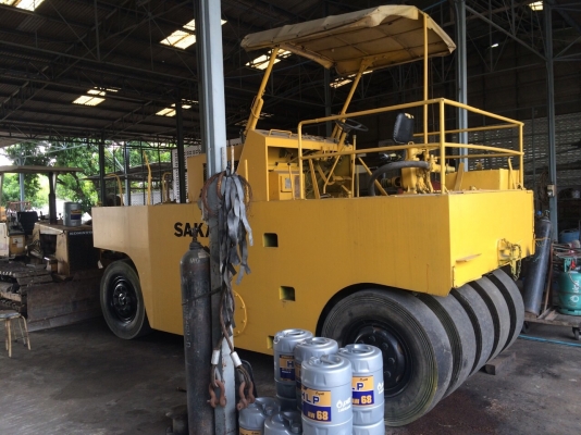 ขายด่วนรถบดล้อยาง9ล้อSAKAI TS7409 พร้อมใช้งาน เอกสารใบแจ้งจำหน่าย