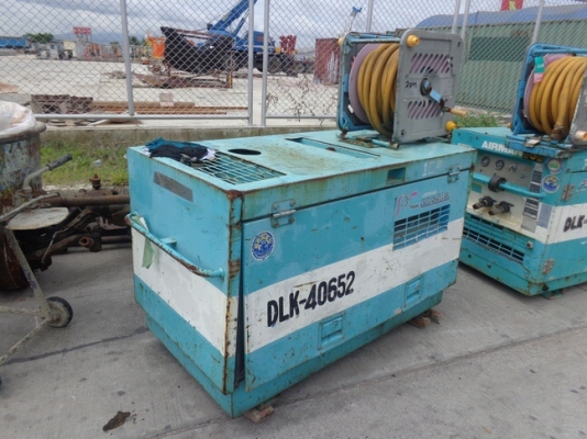 ขายด่วนเครื่องปั๊มลมAIR MAN PDS50S พร้อมใช้ เก่าญี่ปุ่น