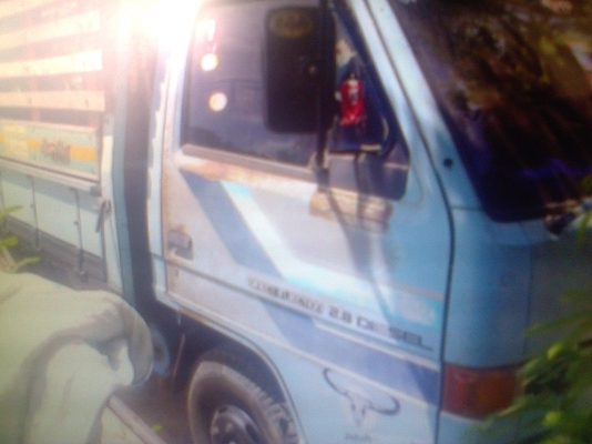 หกล้อ ISUZU NKR88ช่วงสั้น รถห้างมือเดียวปี34 รถบางเดิมไม่ผุ ภาษีปี58ทะเบียนพร้อมโอน