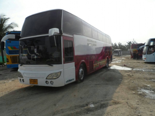 ขายรถบัส แอร์ 6 ล้อ 9.5 แสน ฮีโนเขาควายเต็มระบบ ถ้าสนใจทั้งสองคันราคมาคุยกันครับ