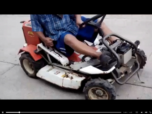 ขายรถตัดหญ้านำเข้าญี่ปุน OREC รุ่น RM85B1