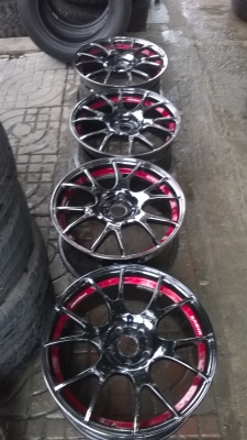 ขายล้อขอบ18  5รู114 พร้อมยางซอพชุดละ19500