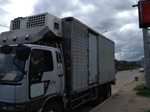 ขายตู้เย็น 10 ล้อ ยาว 6 เมตร พร้อมระบบทำความเย็นครบชุด ราคาถูกๆๆๆ