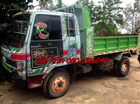 **590,000 บ.ต่อรอง**ขาย6ล้อดั้มดินราคาถูก ISUZU ROCKY FRR12HA 6BG1 175HP เครื่องแน่น แรงดี เกียร์ดีไม่หลุดไม่หอน ช่วงล่างใหญ่ Fหน้า-หลัง คัสซีดี เสริมซับบน-ล่างแล้ว กระบะดั้มเหล็ก5ตัน ยิงหน้าสภาพดี พื้นดีข้างสวย ไม่ผุ ดั้มดี ไม่มียุบ หัวเก๋งดี มีผุหน่อยตร