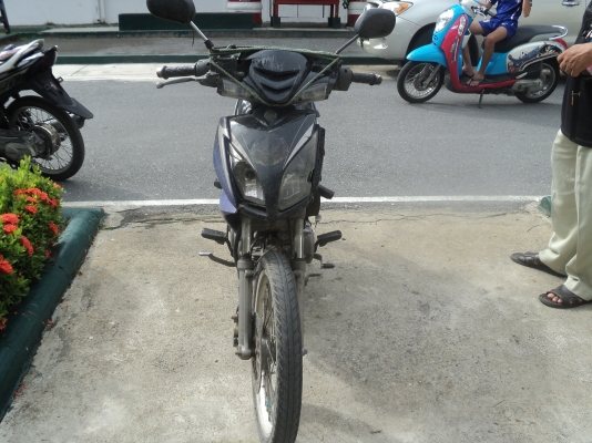 ขายยามาฮ่าเอ็กวันทะเบียนขาด3เดือนขายตามสภาพสตารทมือ ป้ายเหลือง เอกสารมี ขอขาย 4000บาท