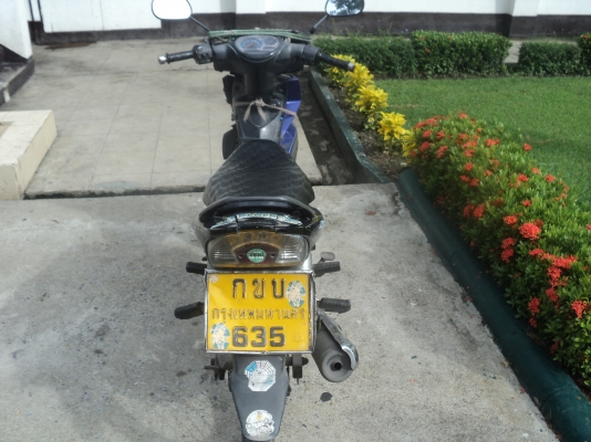 ขายยามาฮ่าเอ็กวันทะเบียนขาด3เดือนขายตามสภาพสตารทมือ ป้ายเหลือง เอกสารมี ขอขาย 4000บาท