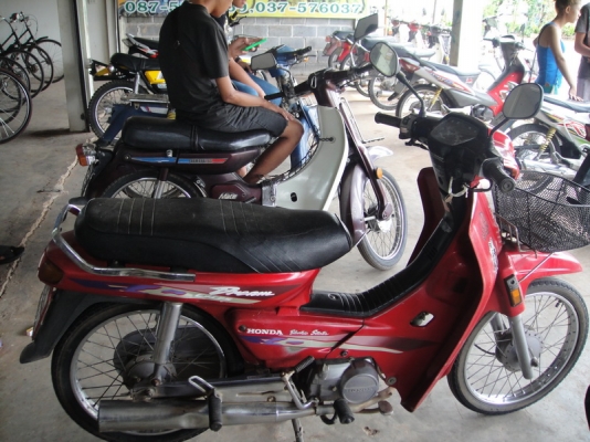 ขายดรีม เอ็กซ์เซล สีแดง ทะเบียนพร้อมชุดโอน