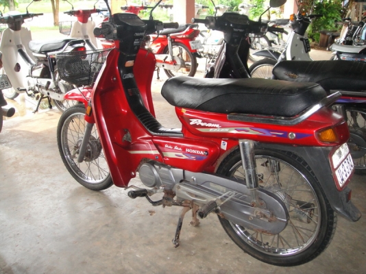 ขายดรีม เอ็กซ์เซล สีแดง ทะเบียนพร้อมชุดโอน