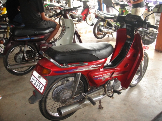 ขายดรีม เอ็กซ์เซล สีแดง ทะเบียนพร้อมชุดโอน