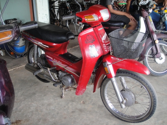 ขายดรีม เอ็กซ์เซล สีแดง ทะเบียนพร้อมชุดโอน