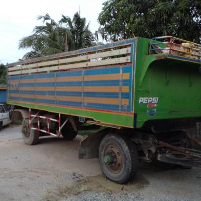 ขายรถพ่วงดั้มHINO FM3M 240แรงเกียร์เดิมติดก๊าซNgv6ถังรถสวย