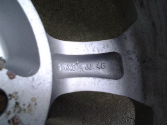 ล้อแม็กขอบ14"พร้อมยาง ล้อแม็กขอบ14"พร้อมยาง