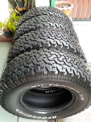 BF All 265/75/16 ปี12 ดอกลืก1.1cm.สวยๆ คมๆ 1ชุด