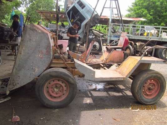 รถดั๊มเปอร์ พร้อมเครื่องคูโบต้า 7 แรง ไม่มีผุบอกเลย