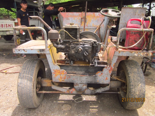 รถดั๊มเปอร์ พร้อมเครื่องคูโบต้า 7 แรง ไม่มีผุบอกเลย
