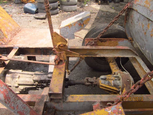 รถดั๊มเปอร์ พร้อมเครื่องคูโบต้า 7 แรง ไม่มีผุบอกเลย