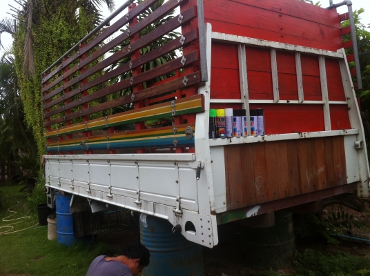 กะบะถอดจาก NMR 130 แรง. ยาว 4.3 เมตร. สวย