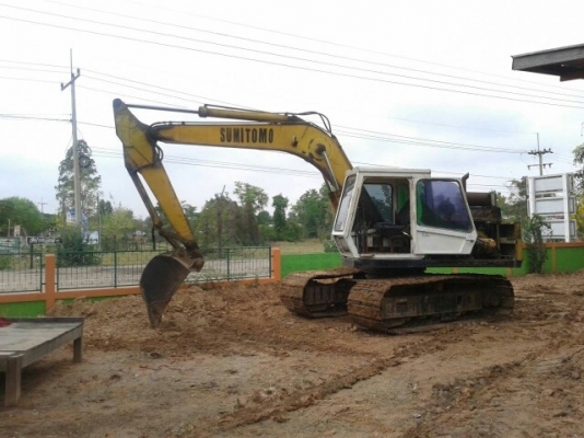 ขายแมคโคซูมิโตโม่SL2 600DJ โซ่ใหม่เครื่องHO7C TURBO สภาพพร้อมใช้งาน