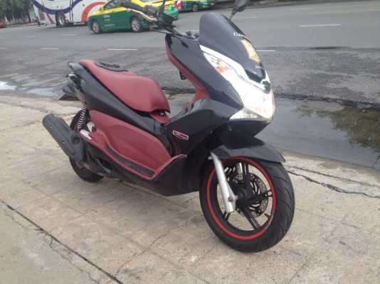 ขาย PCX 150 i สีดำ + แดง ราคา 43500 บาท