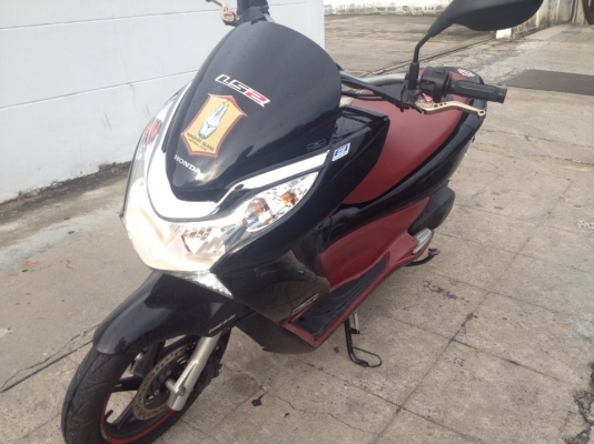 ขาย PCX 150 i สีดำ + แดง ราคา 43500 บาท