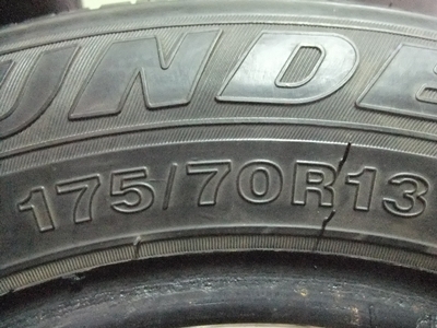 ยาง Thunderer 175/70/13 ปี 11