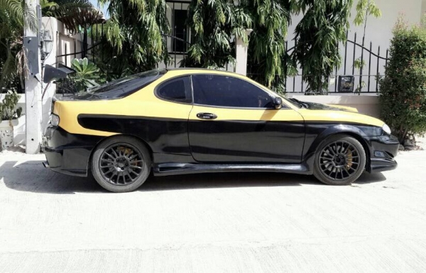 HUNDAI TIBURON สปอร์ต2ประตู เครื่อง 4G63 ลงเล่มแล้ว เบาะซิ่ง สำหรับเด็กแนว วัยรุ่น