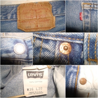 #0126# ยีนส์Levi's 501 ผ้าทราย ของแท้ มือสอง เอว 36 ยาว 27 เนื้อทรายสวยเนียน made in usa #0126# ยีนส์Levi's 501 ผ้าทราย ของแท้ มือสอง เอว 36 ยาว 27 เนื้อทรายสวยเนียน made in usa
