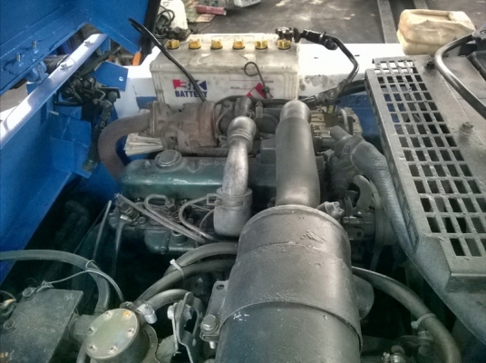 รถตักล้อยางเอวอ่อน TCM 805 รถสวยยางใหม่ 4 เส้น