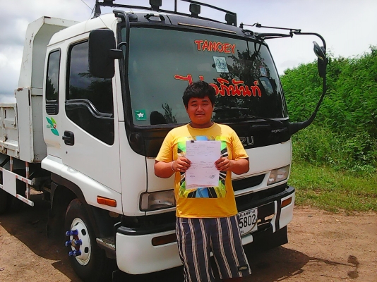 ขายหกล้อดั้มพ์ ISUZU-DECA-210-HP สภาพพร้อมใช้