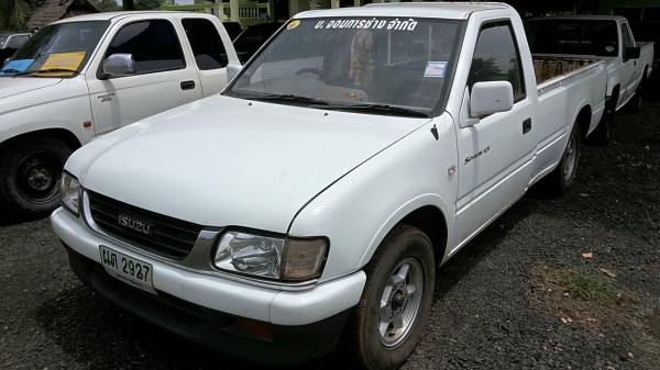 **139,000 บ.ต่อรอง**ขายดราก้อนอายตอนเดียว ราคาถูกๆ ISUZU SPARK EX 2.5 Turbo Dragoneye ปี40/97 เครื่องเดิมเกียร์เดิม เครื่องฟิตมาใหม่ แน่นๆ แรงดีไม่เยิ้ม เกียร์ดีไม่หลุด ไม่หอน ช่วงล่างคัสซีสวยเดิมๆไม่ปะไม่ดาม กระบะดีพื้นดีลอนกระบะยังสวยไม่ผุ หน้า-หลังเดิม