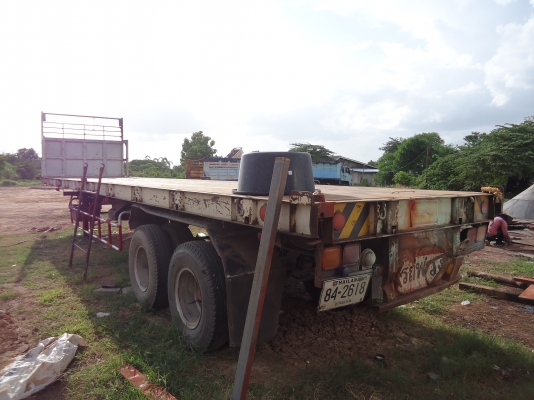 ขายด่วนหางพนัดพื้นเหลียบ2เพลายาว12.50เมตรสภาพสวยปี46