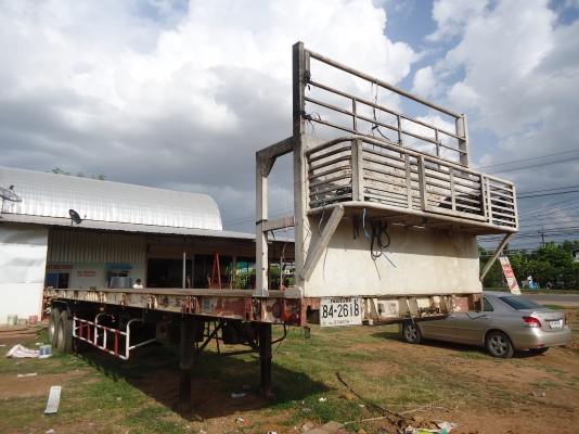 ขายด่วนหางพนัดพื้นเหลียบ2เพลายาว12.50เมตรสภาพสวยปี46