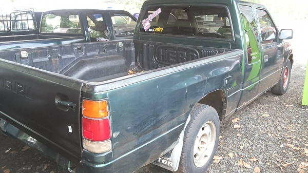 ***ขายแล้วครับขอบคุณ Truck2hand ขายมังกรทองแค็ป 90HP ราคาถูก ISUZU SPACE CAB 2.5SL โฉมแป๊ะยิ้มแท้ ปี38/95 เครื่องเดิมเกียร์เดิม เครื่องมังกรยอดนิยม แน่นๆ แรงๆ ประหยัดสุด เกียร์ไม่มีหลุดไม่มีหอน ช่วงล่างดี คัสซี มีดามเสริมล่างมา กระบะดีมีพื้นปูกระบะ หน้า-ห