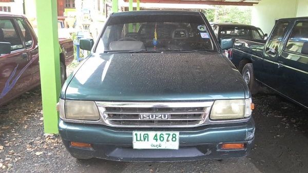 ***ขายแล้วครับขอบคุณ Truck2hand ขายมังกรทองแค็ป 90HP ราคาถูก ISUZU SPACE CAB 2.5SL โฉมแป๊ะยิ้มแท้ ปี38/95 เครื่องเดิมเกียร์เดิม เครื่องมังกรยอดนิยม แน่นๆ แรงๆ ประหยัดสุด เกียร์ไม่มีหลุดไม่มีหอน ช่วงล่างดี คัสซี มีดามเสริมล่างมา กระบะดีมีพื้นปูกระบะ หน้า-ห