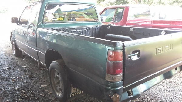 ***ขายแล้วครับขอบคุณ Truck2hand ขายมังกรทองแค็ป 90HP ราคาถูก ISUZU SPACE CAB 2.5SL โฉมแป๊ะยิ้มแท้ ปี38/95 เครื่องเดิมเกียร์เดิม เครื่องมังกรยอดนิยม แน่นๆ แรงๆ ประหยัดสุด เกียร์ไม่มีหลุดไม่มีหอน ช่วงล่างดี คัสซี มีดามเสริมล่างมา กระบะดีมีพื้นปูกระบะ หน้า-ห