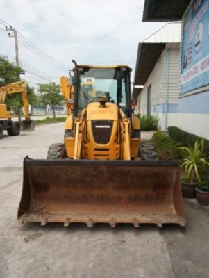 ขายครับ KOMATSU WB93R หน้าตักหลังขุดมือสองนอกแท้ไม่มีย้อม ติดต่อ น๊อค 098-246-3778