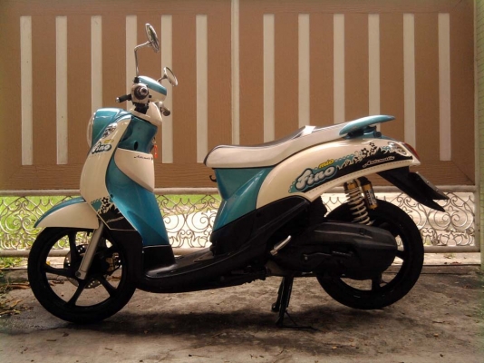 ขออนุญาติขาย Yamaha Fino 115 ตัว TOP ล้อแม็ก ลายดอกไม้ โอนให้ฟรีครับ ขออนุญาติขาย Yamaha Fino 115 ตัว TOP ล้อแม็ก ลายดอกไม้ โอนให้ฟรีครับ