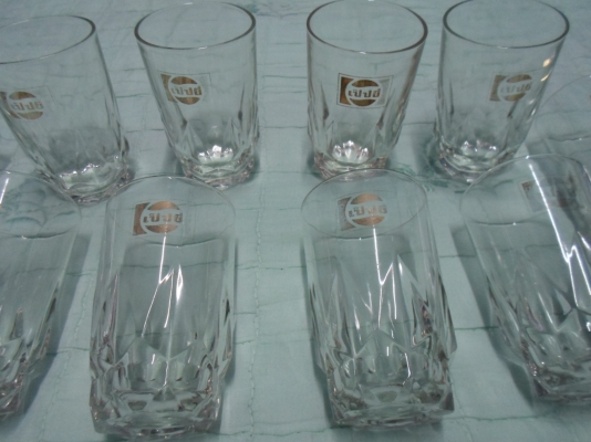 งานเก่า แก้วเป๊ปซี่ สภาพสวย ไม่แตก ไม่บิ่น ไม่ร้าว เหมาะเก็บสะสม 10 ใบ 1,000